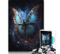 Puzzle Art Dream Butterfly pour Adolescents 1000 pièces, Jeux éducatifs, décoration d'intérieur, à Offrir en Cadeau pour Toute la Famille 26x38cm