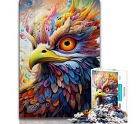 Puzzle Art Fantasy Eagle 1000 pièces pour Adultes, Jeu Stimulant, idéal comme Cadeau pour Toute la Famille 50x75cm