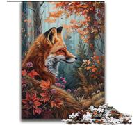 Puzzle Art Fox pour Adultes 2000 pièces, activités familiales Amusantes à la Maison, Cadeau d'anniversaire, Cadeau de Voyage (70x100cm)