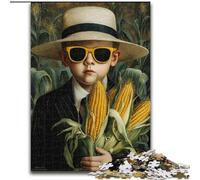 Puzzle Art Human 1000 pièces pour Adultes et Adolescents, Cadeau Amusant et Anti-Stress pour Les Vacances à la Maison (50x75cm)