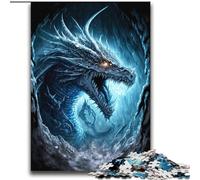 Puzzle Art Ice Dragon 2000 pièces pour Adultes et Adolescents, pour Un séjour Relaxant et Un Amour de Couple (70x100cm)