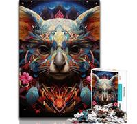 Puzzle Art Koalas 1000 pièces pour Adultes et Adolescents, idéal pour Tuer Le Temps en Vacances avec des pièces de Formes aléatoires entièrement emboîtables (38x26cm)