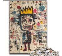 Puzzle Art Moderne de Basquiat 2000 Pièces pour Adolescents, à partir de 14 Ans, Casse-tête, Jeux en Famille, Cadeaux de Noël et d'anniversaire 70x100cm