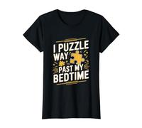 Puzzle Art, pièces de Puzzle drôles pour Les Amateurs de Puzzle T-Shirt Graphique avec Valeur