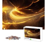 Puzzle Art Puzzle 1000 Pieces Adultes Abstrait, Défi Impossible Jigsaw Jeu, Unique Attrayant Défi Jeu Idéal pour Les Loisirs en Famille, Adolescents Les Hommes Et Les Femmes - Coffret, 75x50cm M-43