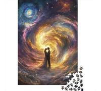 Puzzle Art Star Couple 1000 pièces pour Adultes et Plus de 18 Ans - Puzzles d'activités familiales, Jeux éducatifs, Difficiles et stimulants (75 x 50 cm)