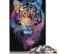 Puzzle Art Tiger 500 pièces pour Adultes et Plus de 18 Ans - Puzzles d'activités familiales, Jeux éducatifs, Difficiles et stimulants, 500 pièces (52 x 38 cm)