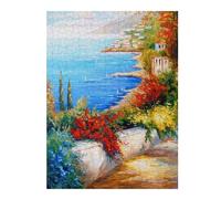 Puzzle Artistique Bright Day by The Sea pour Adultes, 500 PCS