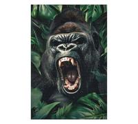 Puzzle Artistique Gorilla in The Jungle pour Adultes, Format 1000 PCS