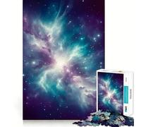 Puzzle Artistique Nebula Space pour Adolescents, 1000 pièces, pour développer sa mémoire, se détendre et se Relaxer Un Cadeau Classique à Assembler (38x26cm)