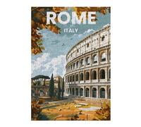 Puzzle Artistique Rome pour Adultes, Format 300 PCS