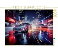Puzzle · Asphalt-Attacke, Wenn der Boden zu beben beginnt | Rennsport Extrem · 1000 pièces · Format assemblé 64 × 48 cm · CALVENDO Puzzle