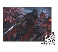 Puzzle Assassin Ninja Japonais 1000 Pièces, Soirée Puzzle en Famille