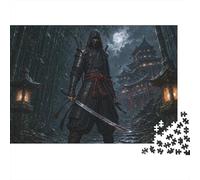 Puzzle Assassin Ninja Japonais 1000 Pièces, Soirée Puzzle en Famille