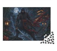 Puzzle Assassin Ninja Japonais 1000 Pièces, Soirée Puzzle en Famille