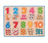 Puzzle association chiffres et couleurs