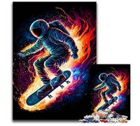 Puzzle Astro en feu pour Adultes, 1 000 pièces, Jeu interactif Familial, Cadeau Artisanal avec Illustrations colorées, 50x75cm/19,68x29,52 Pouces