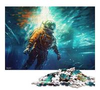 Puzzle Astronaute 1000 pièces Série 2049 pour Adultes et Adolescents (75 x 50 cm)