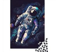 Puzzle Astronaute dans l'Espace pour Adultes et Adolescents, 1000 Pièces, Puzzle en Papier pour Adolescents, Cadeau, Cadeau Jeu d'Ingénie, 1000 Pièces (38x26cm)