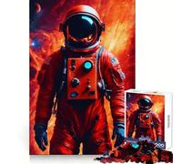 Puzzle Astronaute Supernova 1000 pièces pour Adultes Découpe Nette Idéal pour se détendre et créer Une mémoire précise Cadeau Charmant (38x52cm)
