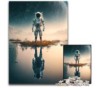 Puzzle Astronaute sur Une Nouvelle Planète 1000 pièces pour Adultes Puzzle en Papier pour Adolescents et Famille Jeu de réflexion à Faire soimême Cadeau 1000 pièces (38x26cm)