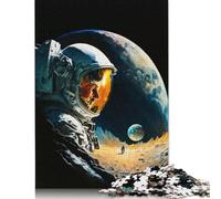 Puzzle Astronomie sur la Lune 500 pièces pour Adolescents, Puzzle créatif en Bois, Jeu Familial, défi de difficulté, 500 pièces (52x38cm)