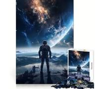 Puzzle astronomique 1000 pièces pour Adultes Développe la logique, se détend et s'assemble avec précision Idée Cadeau de Noël chaleureuse (38x52cm)