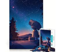 Puzzle astronomique 1000 pièces pour Adultes, Jeu de réflexion et de Relaxation, Cadeau élégant 50x75cm