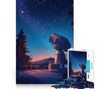 Puzzle astronomique pour Adultes Observatoire des étoiles 1000 pièces Smart Reason Toy Group Joy, Bords Lisses, Belle œuvre d'art 38x26cm