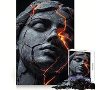 Puzzle Athéna, déesse Grecque, 1000 pièces, pour Adolescents, défi Intelligent, activité sereine, loquet Fin, Joli Cadeau (50x75cm)