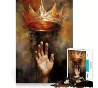Puzzle Atteindre la Couronne pour Adolescents, 1000 pièces, Jeu de réflexion, Jouet Relaxant, découpe soignée, Cadeau Exquis (38x26cm)