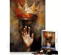 Puzzle Atteindre la Couronne pour Adolescents, 1000 pièces, Jeu de réflexion, Jouet Relaxant, découpe soignée, Cadeau Exquis (38x26cm)