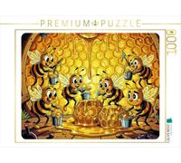 Puzzle · Attention, Je suis armé… de Charme et de Miel | Des petites abeilles rigolotes · 1000 pièces · Format assemblé 64 × 48 cm · CALVENDO Puzzle
