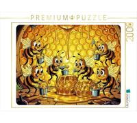 Puzzle · Attention, Je suis armé… de Charme et de Miel | Des petites abeilles rigolotes · 2000 pièces · Format assemblé 90 × 67 cm · CALVENDO Puzzle