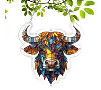 Puzzle Attrape- Ornements Décoratifs à Motif de Vache avec Une Chaîne