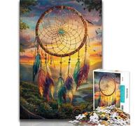 Puzzle Attrape-rêves 1000 pièces pour Adultes pour Adultes Jeu éducatif défi pour Femmes et Hommes 38x26cm
