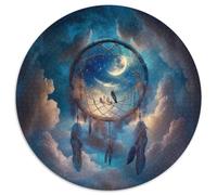 Puzzle Attrape-rêves 1000 pièces pour Adultes, pour Noël, Halloween, Pâques et Le Nouvel an (67,5 x 67,5 cm)