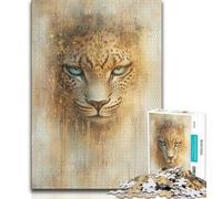 Puzzle Attrape-rêves Lion 1000 pièces pour Adultes, Anti-Stress, défi Difficile, décoration d'intérieur Unique et Cadeaux 75x50cm