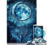 Puzzle Attrape-rêves pour Adultes 1 000 pièces Jeu Familial Cadeau d'anniversaire Défi Haute difficulté 38x26cm