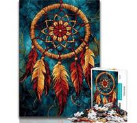 Puzzle Attrape-rêves pour Adultes 1000 pièces pour Adultes et Adolescents Jouet éducatif idéal comme Cadeau pour Toute la Famille 38x26cm