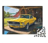 Puzzle Attrayant de Voitures de Sport, adapté aux Adultes et aux Enfants. Jeu créatif extrêmement Difficile et Stimulant à compléter. 500 pièces (52 x 38 cm).