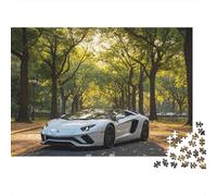 Puzzle Attrayant de Voitures de Sport, adapté aux Adultes et aux Enfants. Jeu créatif extrêmement Difficile et Stimulant à compléter. 300 pièces (40 x 28 cm).