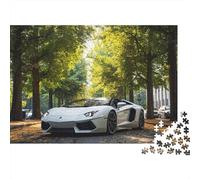 Puzzle Attrayant de Voitures de Sport. Un Jeu Familial Amusant adapté aux Adultes, aux Adolescents et aux Enfants. Niveau de difficulté élevé. 300 pièces (40 x 28 cm).