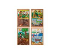Puzzle Au-Dessus - Au Dessous, Le Lot De 4 Puzzles - Jeu Montessori