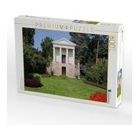 Puzzle · Au Parc de Wörlitz, au Temple des Fleurs | Dans le royaume des jardins de Dessau-Wörlitz · 1000 pièces · Format assemblé 64 × 48 cm · CALVENDO Puzzle