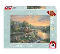 Puzzle aube a emerald valley 1000 pieces - Schmidt G