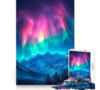 Puzzle Aurora 1000 pièces pour Adultes, Exercice de logique, détente, Bords Nets, Cadeau Symbolique (38x26cm)