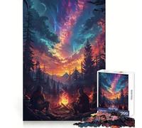 Puzzle Aurora Knight 1000 pièces pour Adultes Développe la logique, se détend et s'apprend Assemblage précis Idée Cadeau de Noël chaleureuse (50x75cm)