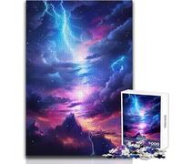 Puzzle Aurora Serenade 1000 pièces pour Adolescents - Jeu éducatif pour développer Leurs compétences pour Les Moments spéciaux - Dimensions:38x26cm