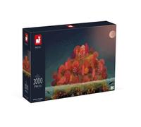 Janod - Puzzle 2000 Pièces - Automne Rouge - Adapté Adulte Adolescent Enfant - Fabrication Européenne et Certifié FSC - Dès 10 Ans, J02518